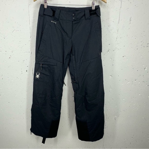 Spyder size XS Black Snow Winter Snowboard Pants - Picture 1 of 14